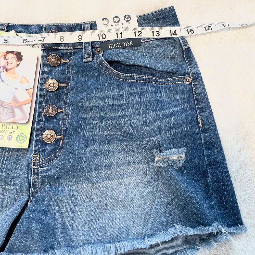 New Women’s REWASH Exposed Button Shorts Size 7/28 - Picture 10 of 11